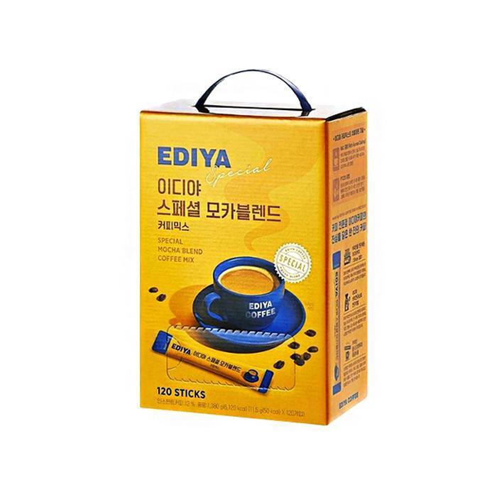셀러허브 식품 무료배송 이디야 스페셜 모카 블랜드믹스 120티 1개
