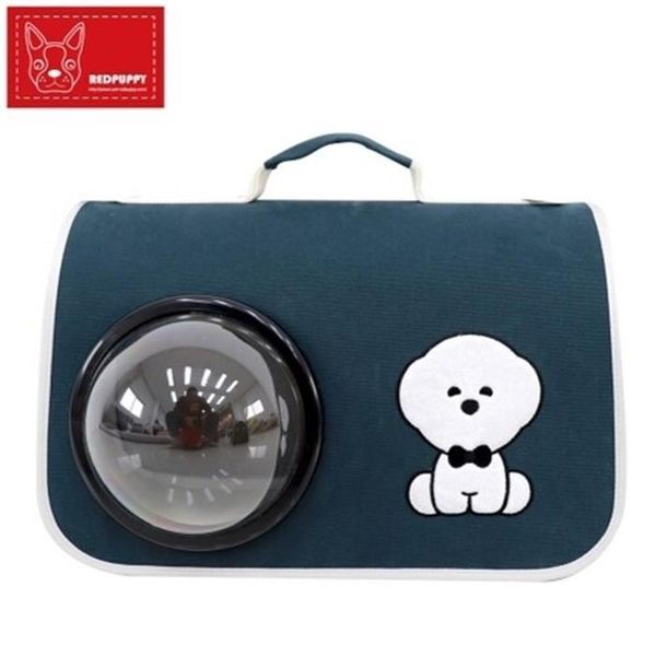 리디아넬 [하프클럽/리디아넬]파스텔톤 댕댕이 우주선가방 이동가방 Z75931A