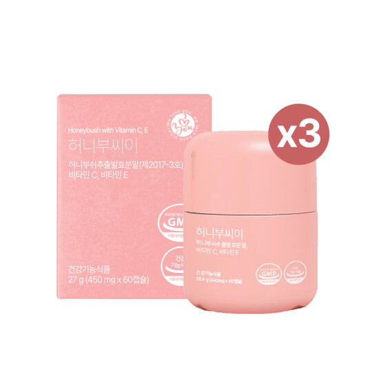 [옹쌔므옹땜]옹쌔므옹땜 허니부씨이 60캡슐 (1개월) X 3BOX