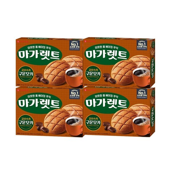 시선 [하프클럽/시선]롯데제과 마가렛트구운모카352g x 4곽