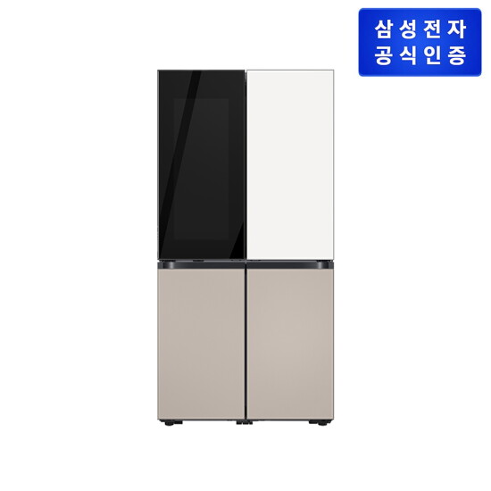 [삼성전자]삼성 BESPOKE 냉장고 849L (빅아이스/큐브) RF85DB9421AP [새틴화이트+새틴베이지]