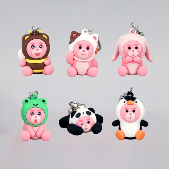 [벨리곰]벨리곰 동물 키링(6종 택1)