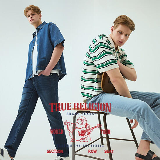 [트루릴리전]■ 트루릴리전 26SS 남성 쿨 맥스 썸머 데님 팬츠 2종