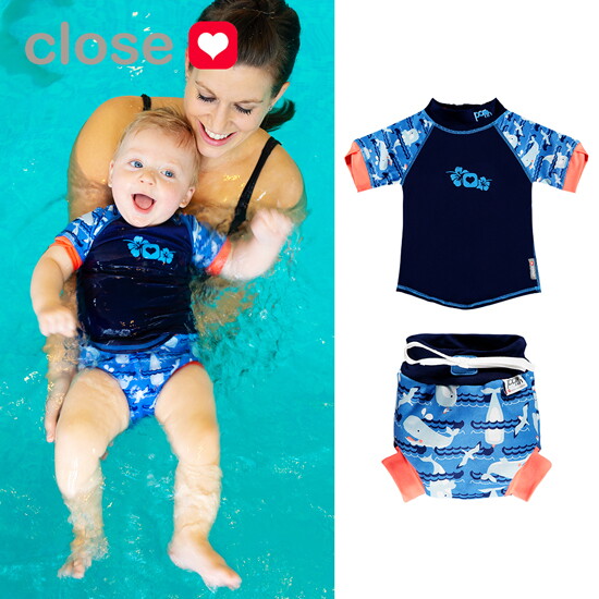 Close Parent LTD(영국 클로즈 [클로즈]래쉬가드 베스트&스윔내피/아기래쉬가드/아기수영복/유아래쉬가드/방수기저귀