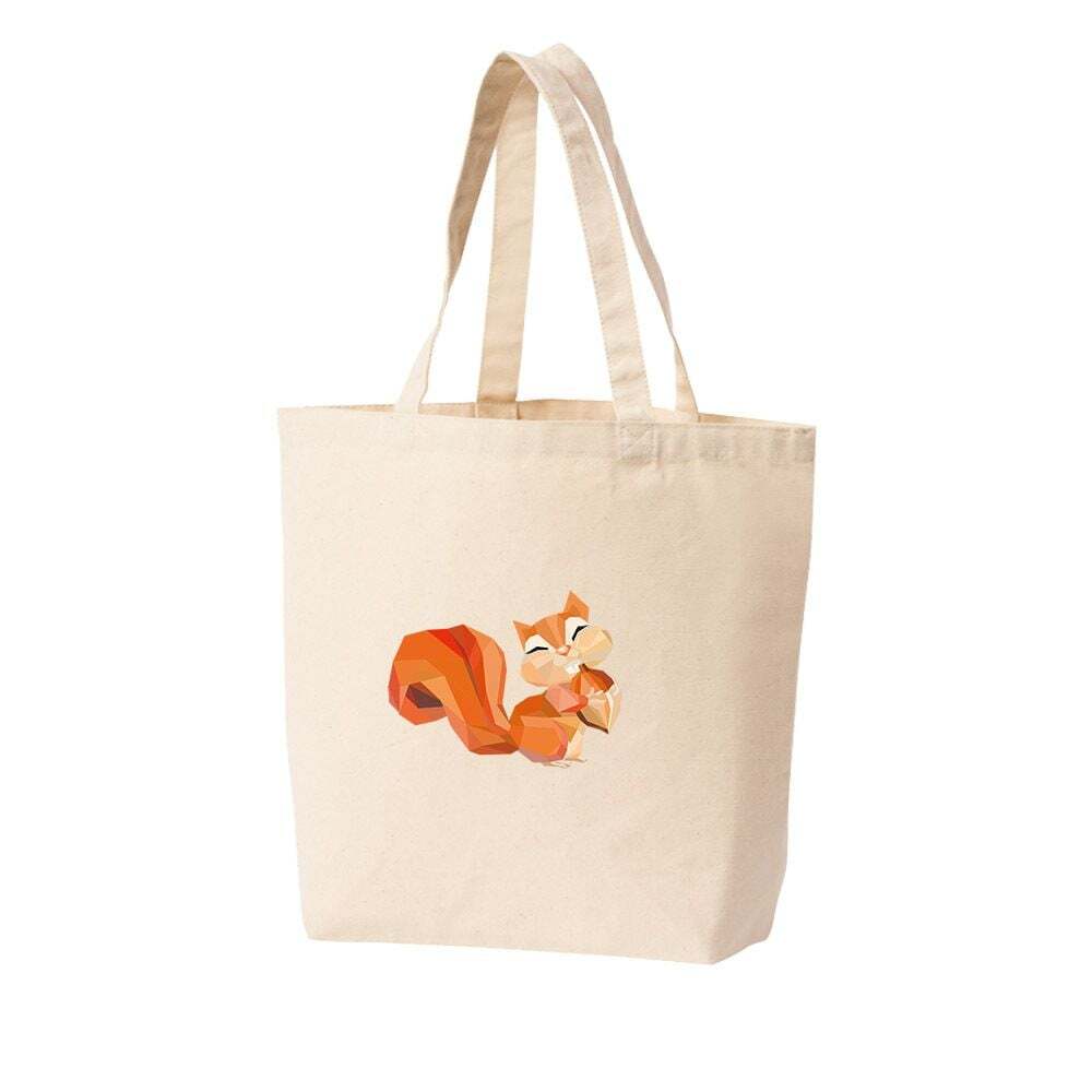 지오벤처스 에코백 토트백 다람쥐 도토리 squirrel 다양한색상 전사이즈