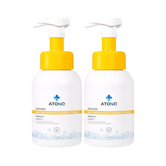 [아토앤오투][아토앤오투] 옥시젠 세라오 바스앤샴푸 버블폼 2개