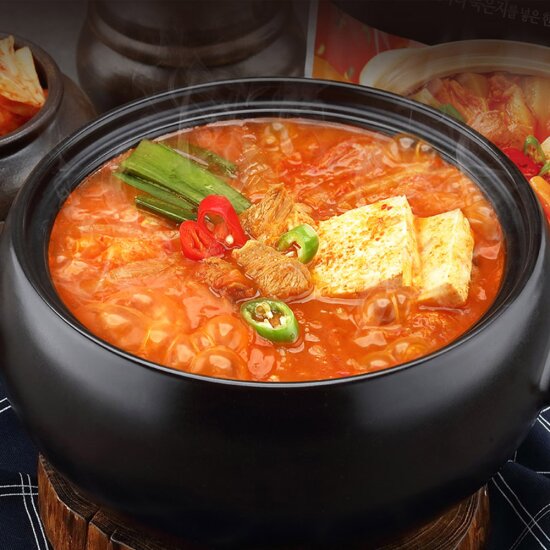 오모가리 수제 돼지 김치찌개 500g x 4ea