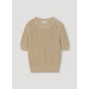 [쉬즈미스(아울렛)]5.버튼 포인트 펀칭 니트 탑 SSKPON21130
