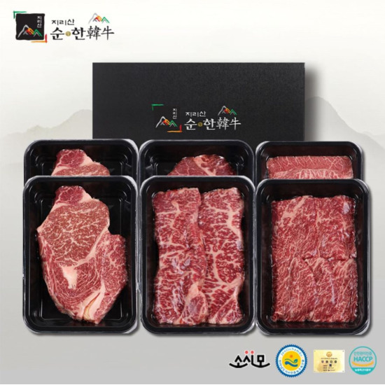 [지리산순한한우]지리산순한한우 프리미엄 구이세트