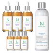 [롯데원티비 단독] 앰플엔 펩타이드샷 앰플 투엑스 슬림구성 (앰플 100ml x 3 + 30ml x 3 + 토너 600ml x 1)