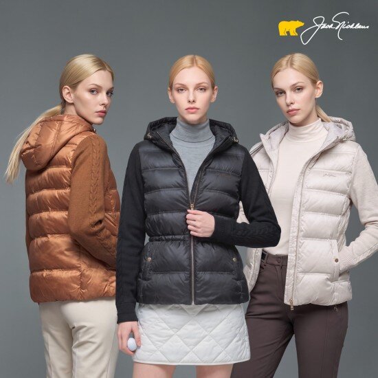 [잭니클라우스] 잭니클라우스 26FW 여성 하이브리드 다운 자켓