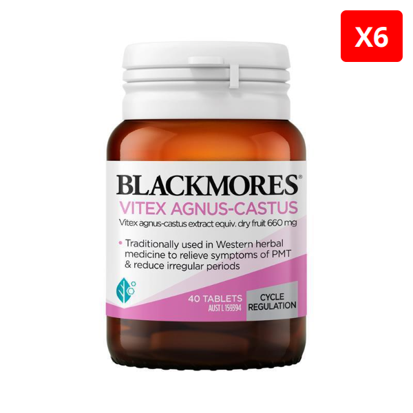 [BLACKMORES]블랙모어스 블랙모어스 비텍스 아그누스 카스투스 40정 X6개