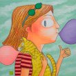 [스페이스엄][이경훈/원화]Two bubble gum(30 x 30) 2022