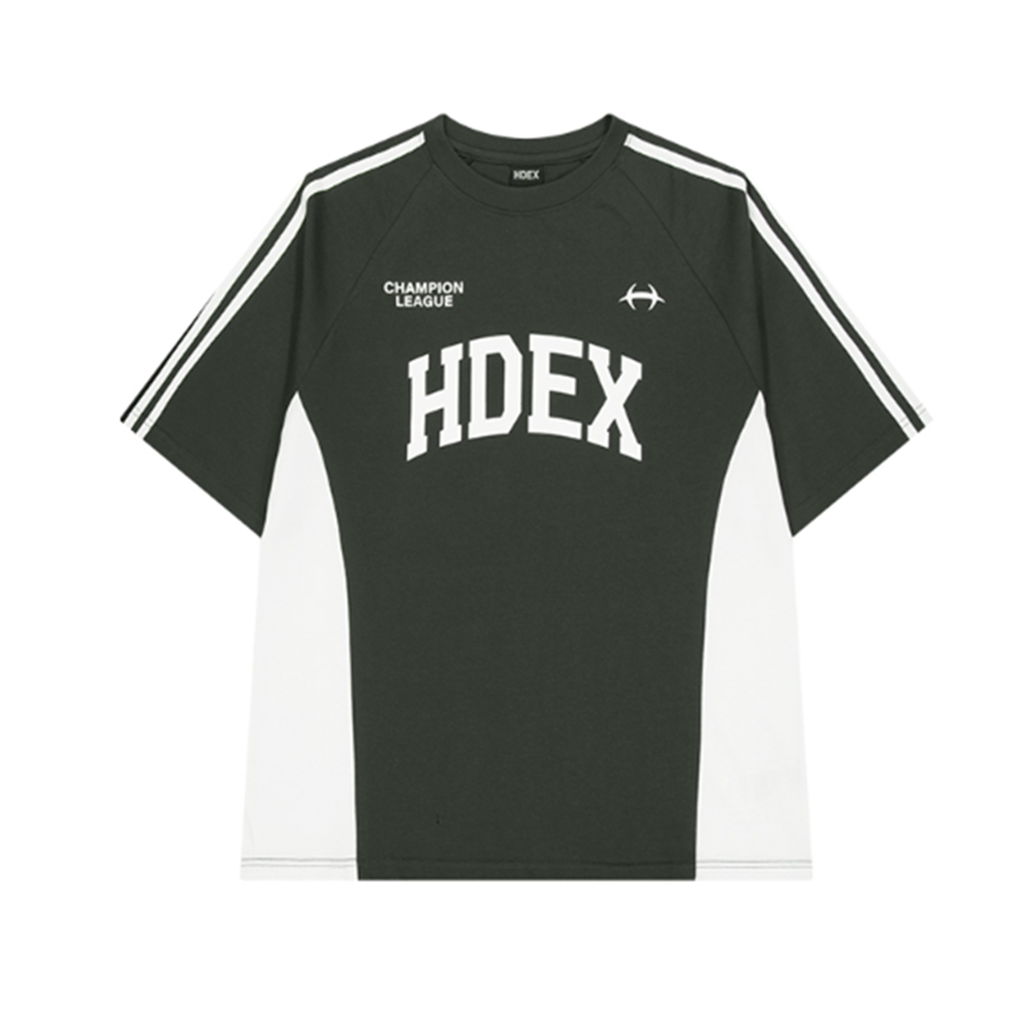 에이치디이엑스 HDEX 사이드 컬러 블럭 숏 슬리브 B1 H251MLOTS10 0KH