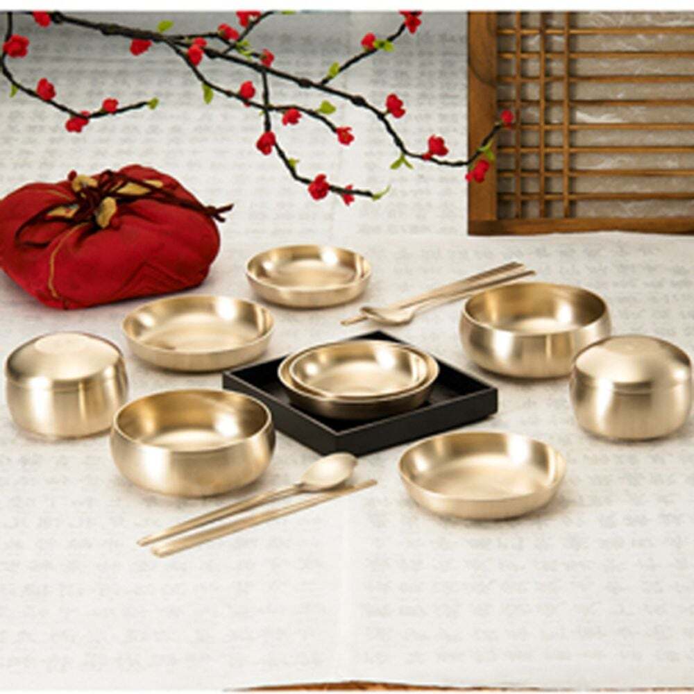 오너클랜 한국유기_생활반상기 세트 D(오목식기2벌과 반찬그릇)