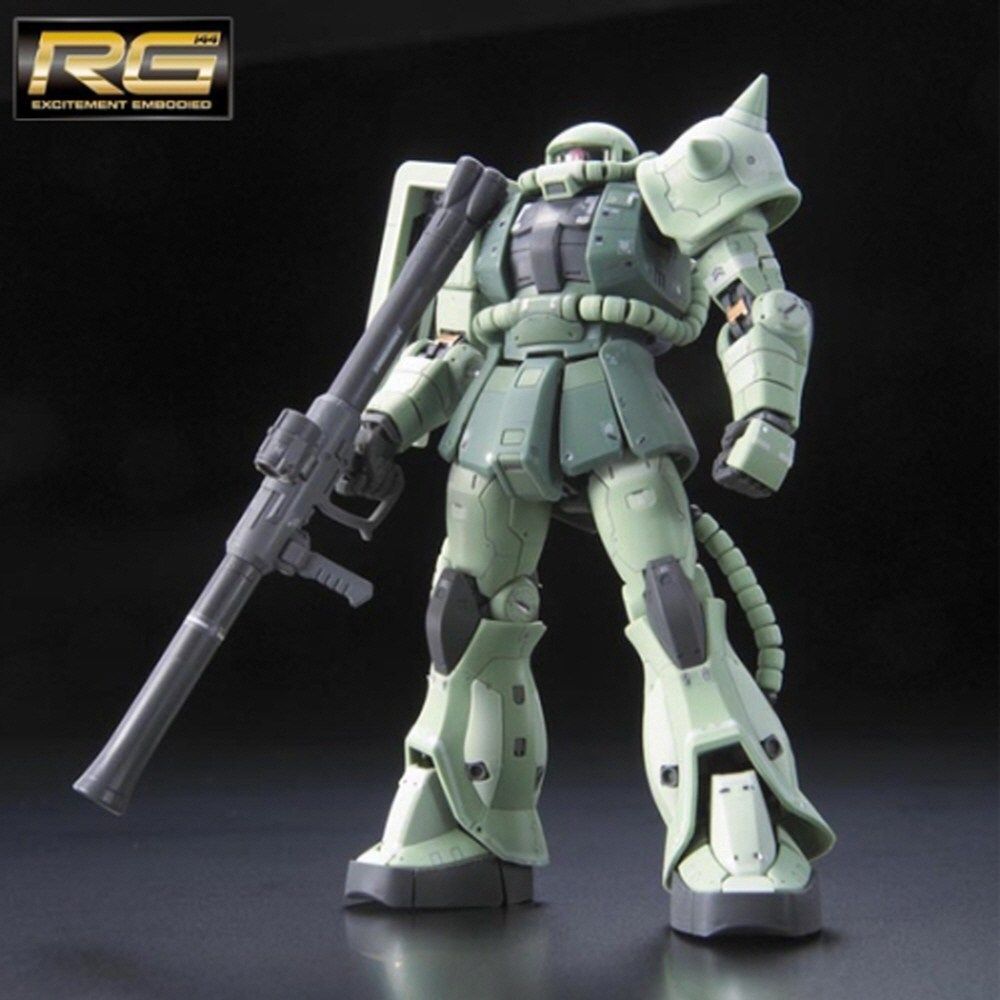 BANDAI 에이치플러스몰 완성품 RG 1of144 02 MS-06F 자쿠2 사병용 건담