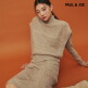 [폴앤조][최초가 99,000원] 울 블렌디드 니트 원피스+베스트 SET