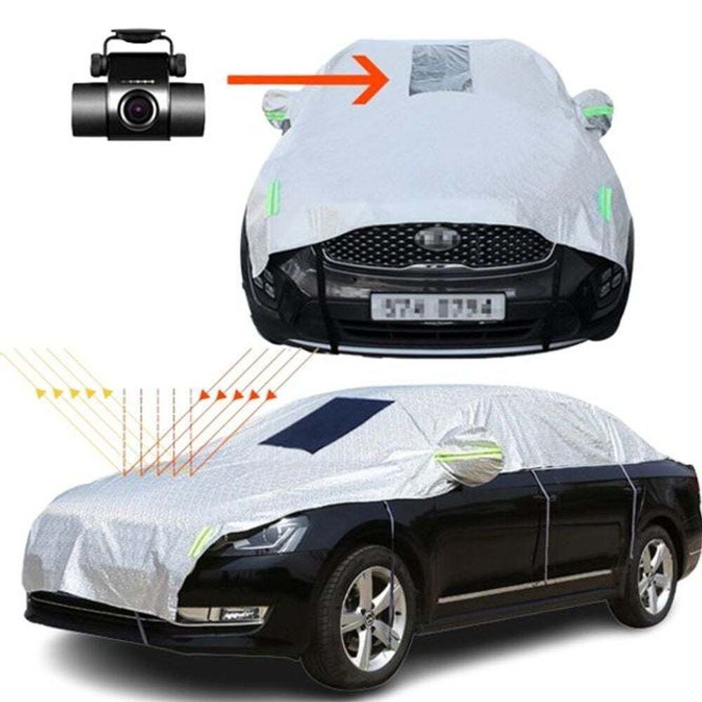 지오벤처스 하프 바디커버 벤츠 E클래스 2호 실버 자동차커버