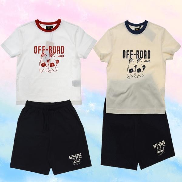 지프키즈(대백) KR2TSU595KR2TPU995_링거 반팔티 셋업RDNA