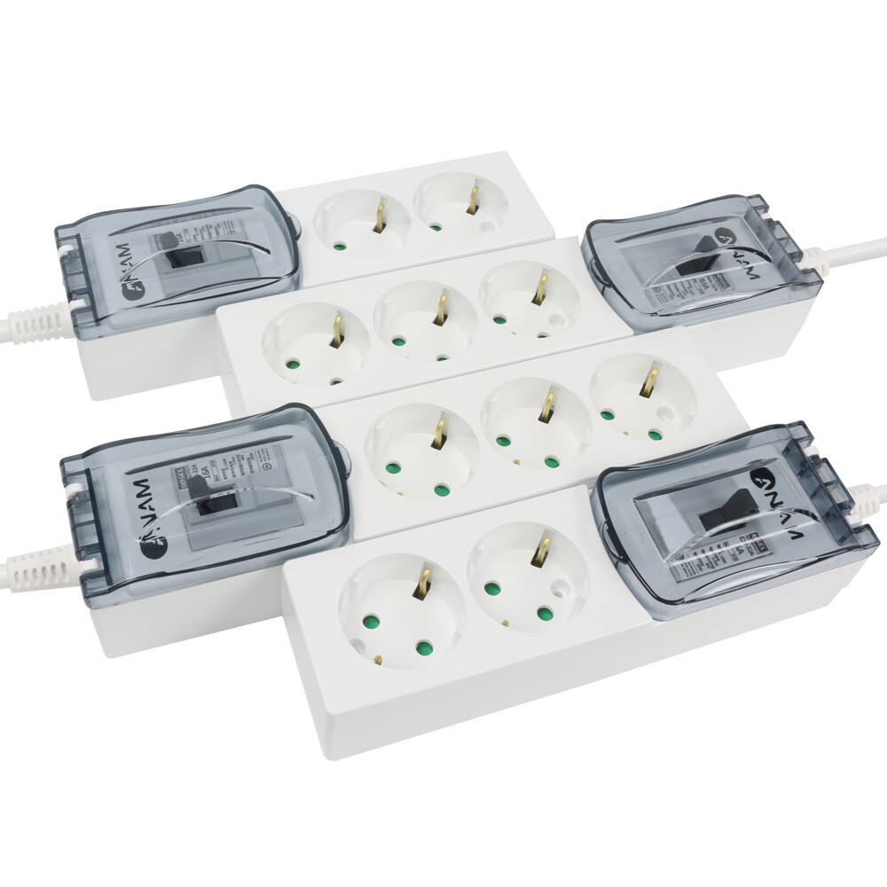 아남 아남전자 고용량 멀티탭 2구 2.5미터 AM-M225