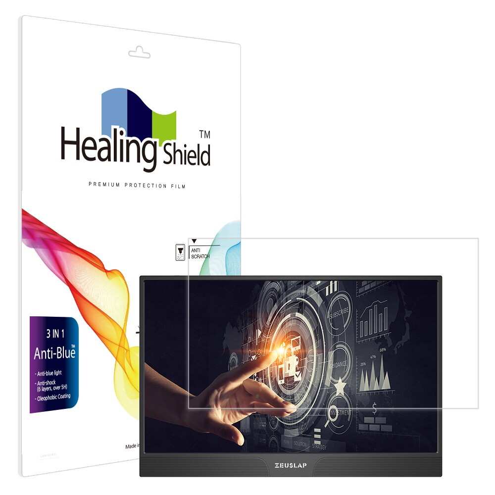 힐링쉴드 제우스랩 Z15ST 블루라이트차단 액정보호필름