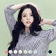 [지오다노][지오다노] 344501 한소희 포플린 셔츠