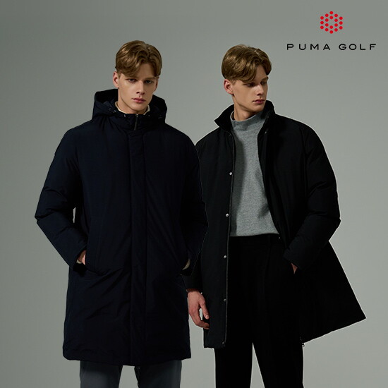 [푸마골프 ]푸마골프 25FW 남성 인퀼팅 패딩 코트