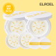 [엘로엘][4중기능성!최신상빅선쿠션] 엘로엘 팡팡 빅 선쿠션 본품 25g * 2 + 리필 25g * 2