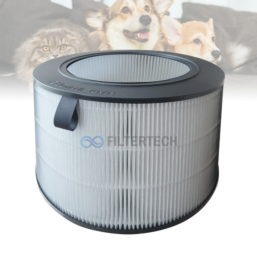 필터테크 LG 퓨리케어360펫 1단형 AS171DWFC 헤파형 공기청정기필터 호환 1년세트