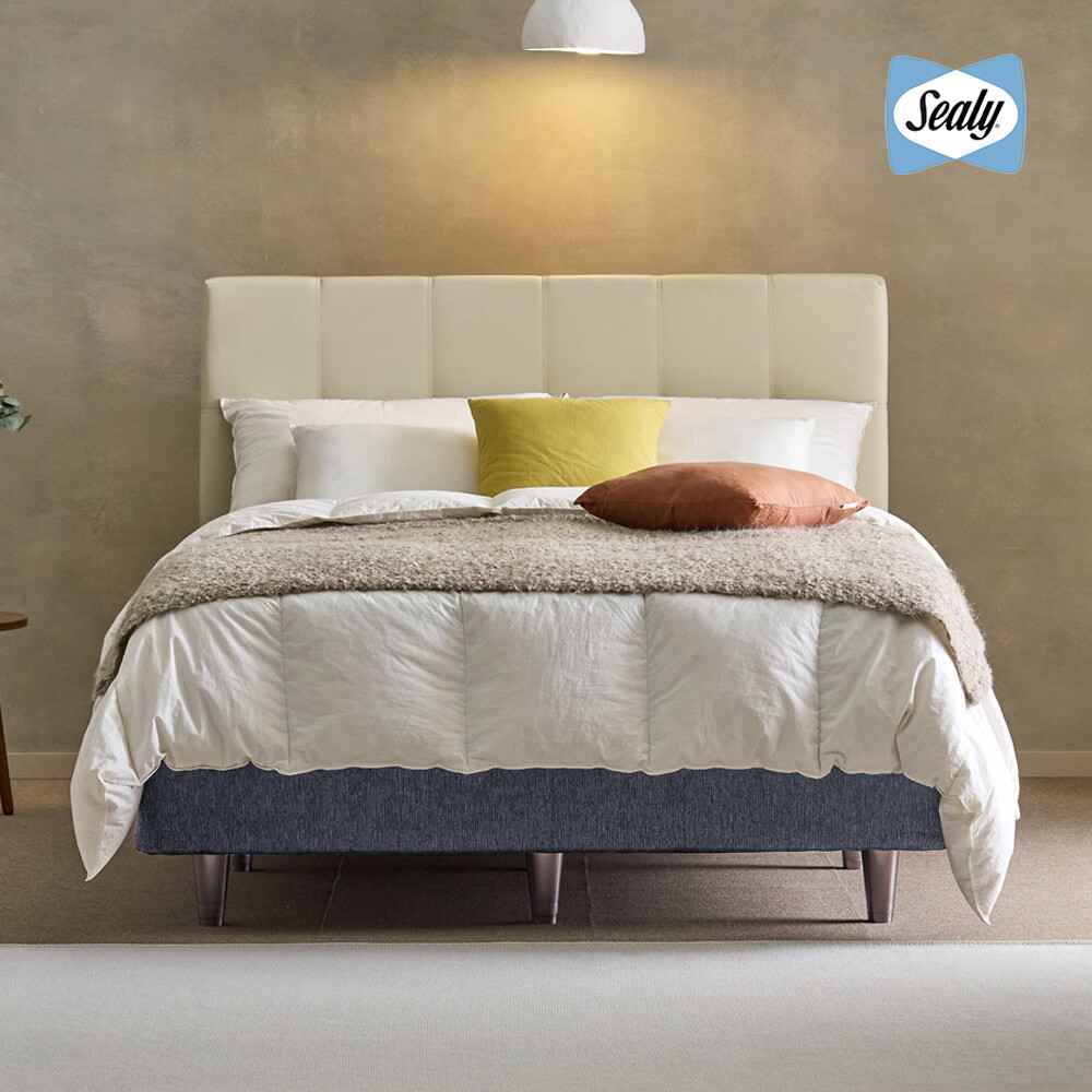 씰리침대 씰리 에드가 2 펌 + 팀버 + N9007 침대세트 칼킹(CK)