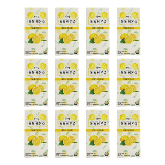 [올타][12박스/180포] 마이 톡톡 레몬즙(15ml x15포x12박스)
