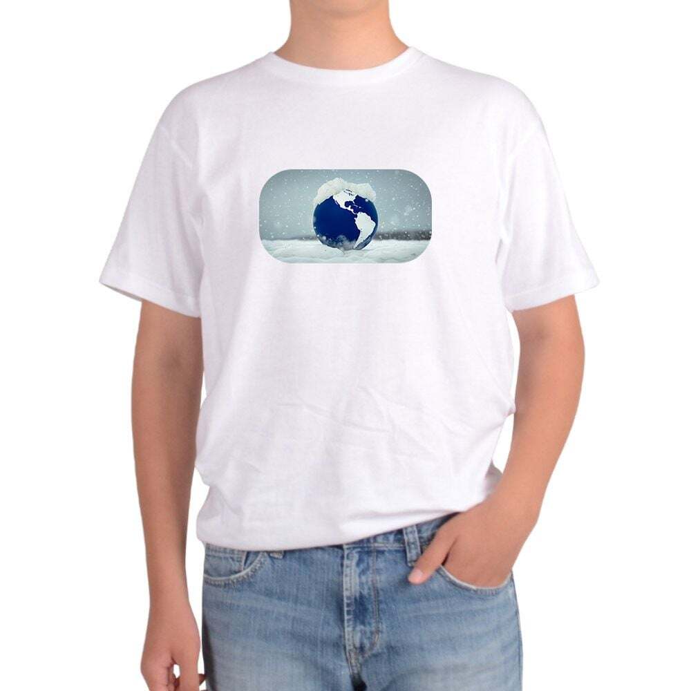 톰스외 알티피아 반팔티 지구 빙하기 기후변화 디자인의류