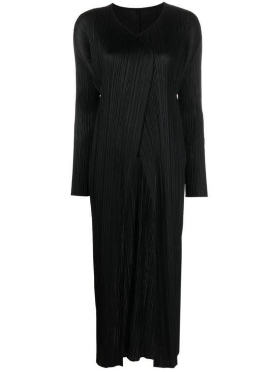 플리츠플리즈 25SS 플리츠플리즈 가디건 PP57JA10915 BLACK DOM