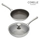 [코렐 듀라나노]코렐 듀라나노 스테인레스 스틸 2종 세트(팬 24cm+궁중팬 24cm)