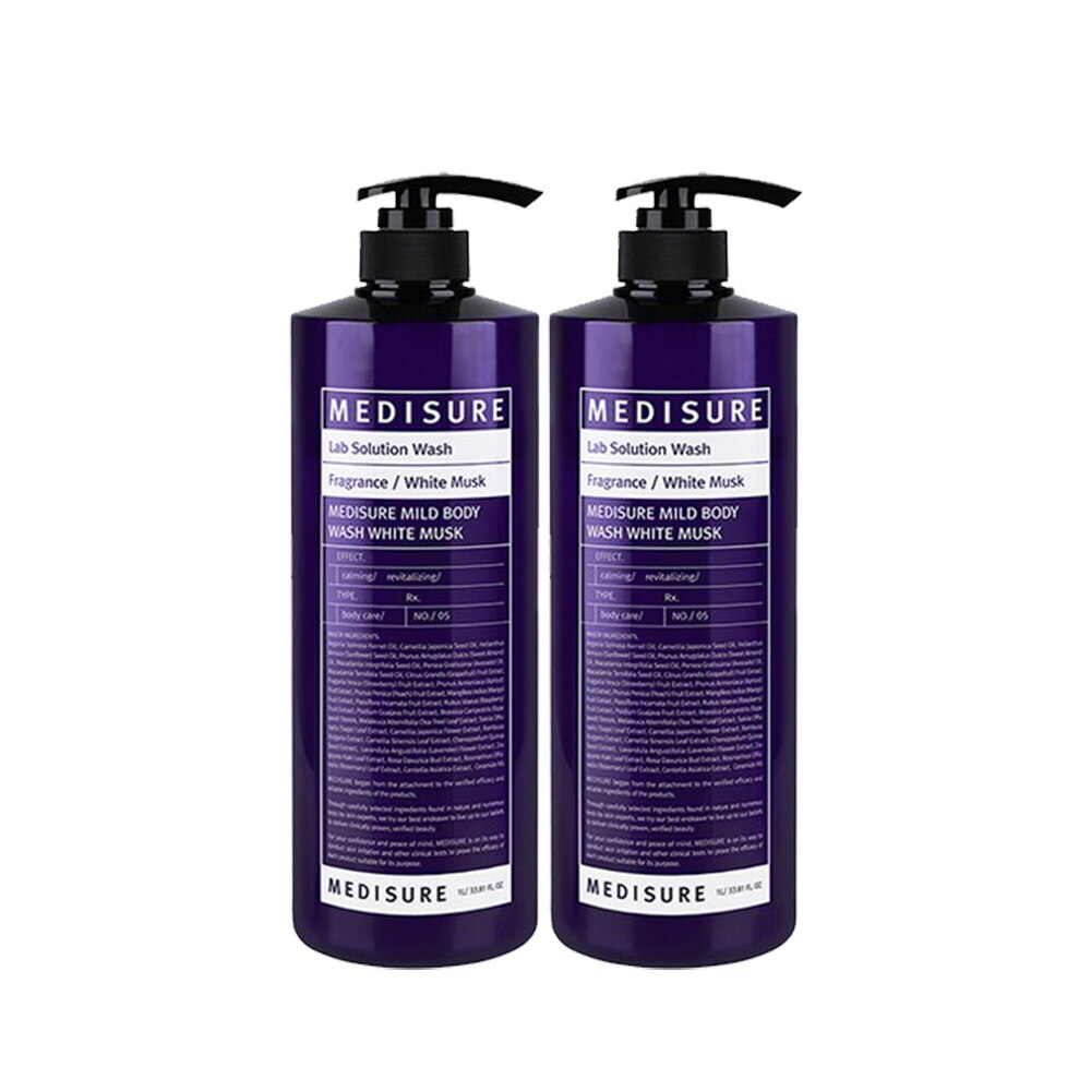 메디슈어 [메디슈어]메디슈어 마일드 바디워시 1000ml 베이비파우더향 x2개