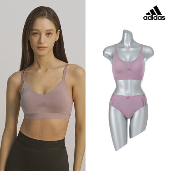[아디다스 퍼포먼스][최초가 35,900원]  아디다스 에어로이지 서포트 브라팬티 원더핑크