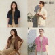 [조르쥬 레쉬](런칭가 69,900원)(24SS) 프렌치린넨100 로제르 자켓