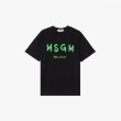 [MSGM] 남성 밀라노 로고 반팔티 블랙 MGM22MRTS352BK