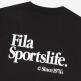 [휠라][FILA] [휠라] (온라인 단독)Sportslife 스몰로고 반팔티셔츠 (FE2RSF5103X_BLK) (FE2RSF5103X_BLK)