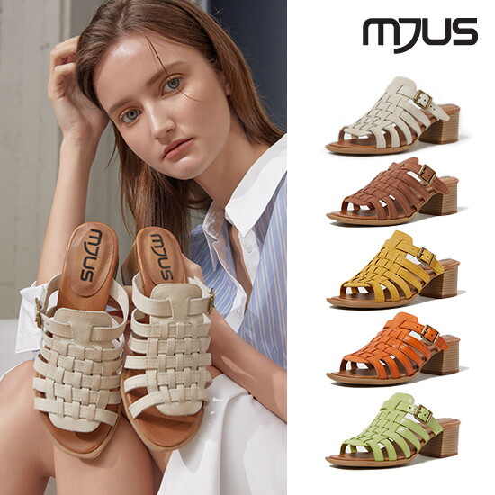 [뮤즈]★방송특별구성★ [이태리직수입] 뮤즈(MJUS) 로렌 인트레치아토 샌들 + 방도스카프(랜덤)