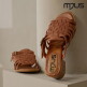 [뮤즈]★방송특별구성★ [이태리직수입] 뮤즈(MJUS) 로렌 인트레치아토 샌들 + 방도스카프(랜덤)