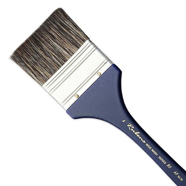 교보문고 한가람문구 루벤스 유화&아크릴용 빽붓 SERISE No.80 4호