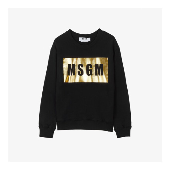 [MSGM] 여성 사각 로고 맨투맨