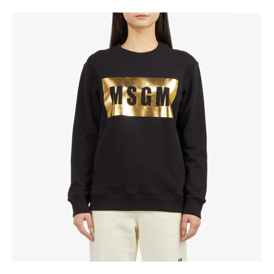 [MSGM] 여성 사각 로고 맨투맨