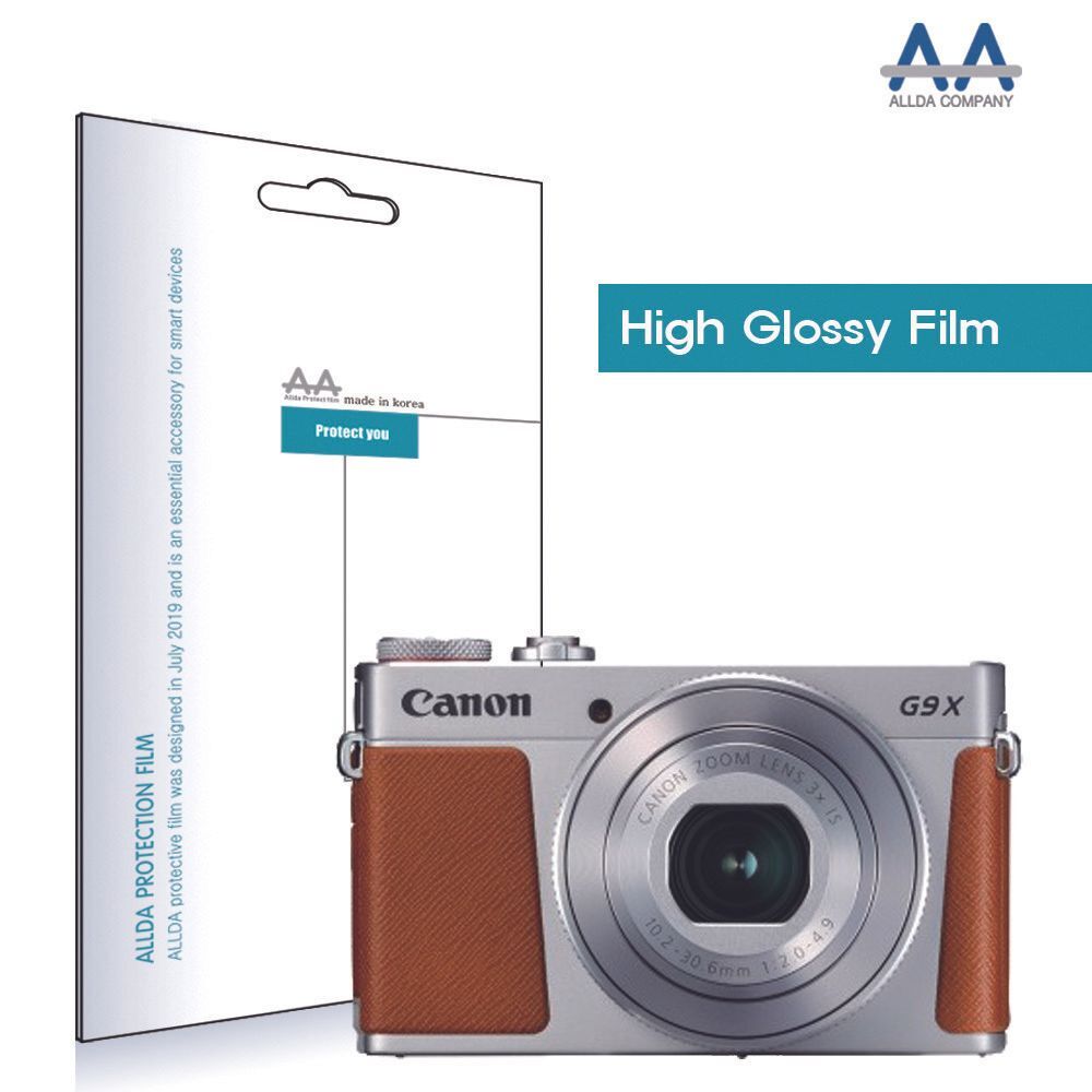 펄스코리아 알티피아 ALLDA 캐논 파워샷 G9X Mark2 고광택 보호필름 국산