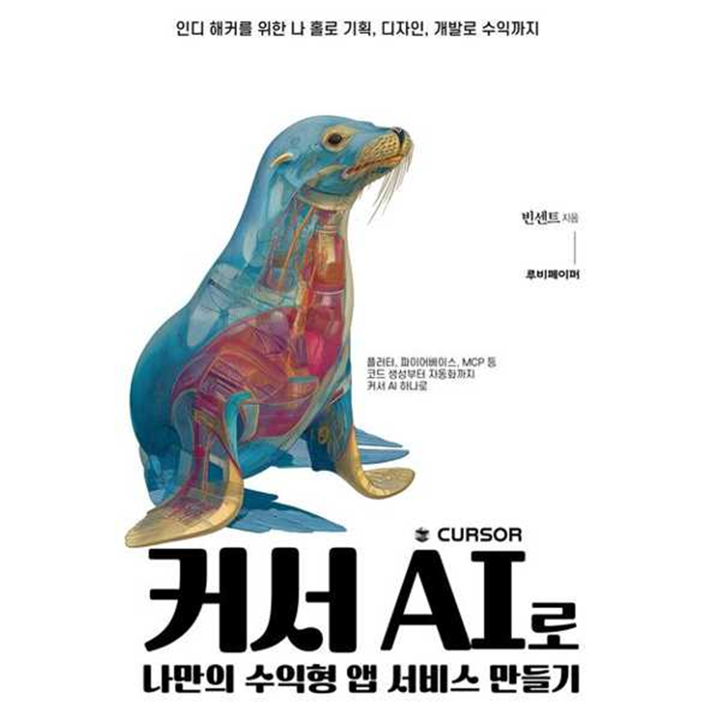 루비페이퍼 기타브랜드 [루비페이퍼] 커서 AI로 나만의 수익형 앱 서비스 만들기 .