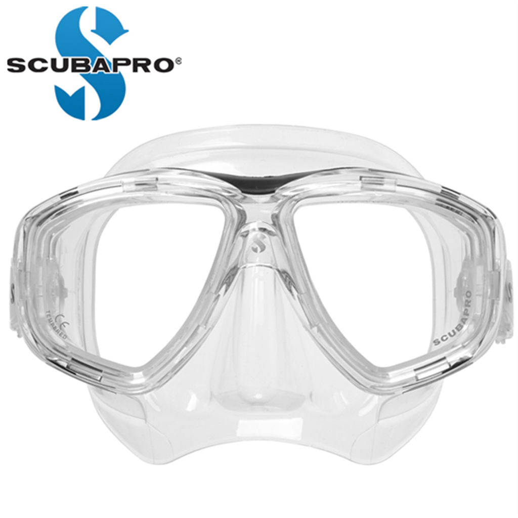 스쿠바프로 스쿠버프로 스킨 스쿠버 다이빙 마스크 플럭스 트윈 화이트