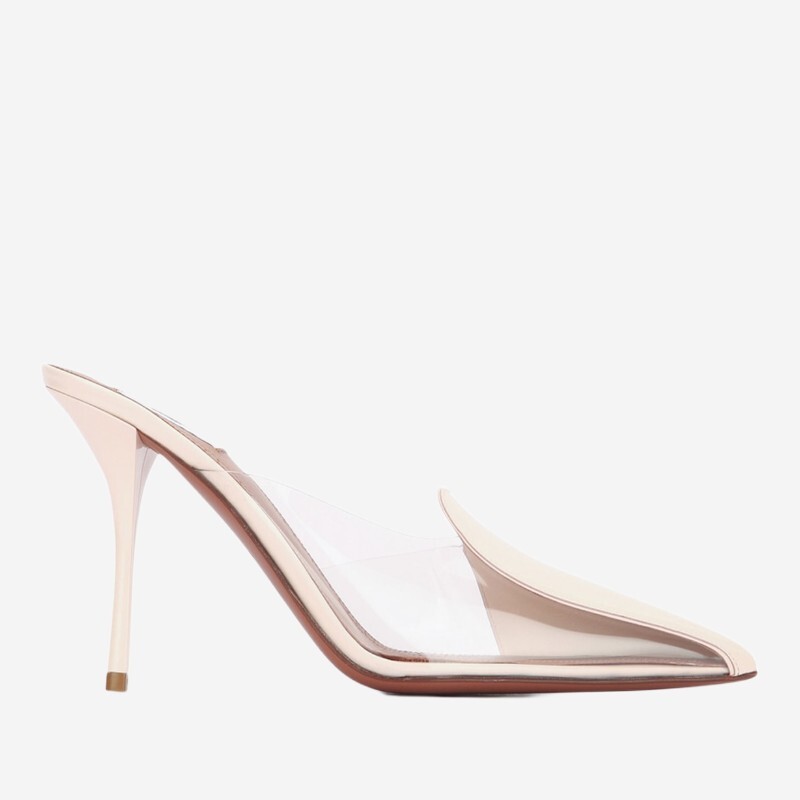 ALAIA 알라이아 알라이아 클리어 PVC 패널 뮬 90 AA3M094CK150 420