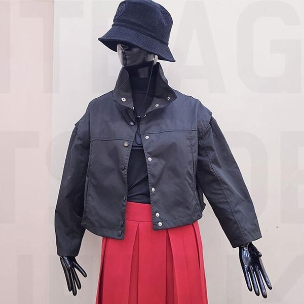 셀러허브(하프클럽) [하프클럽/셀러허브_여성트랜드패션]베이직 스트링 숏점퍼 IT_23042