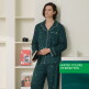 [베네통]베네통 BENETTON 피치기모 파자마 2세트 (잠옷, 홈웨어, 커플잠옷)